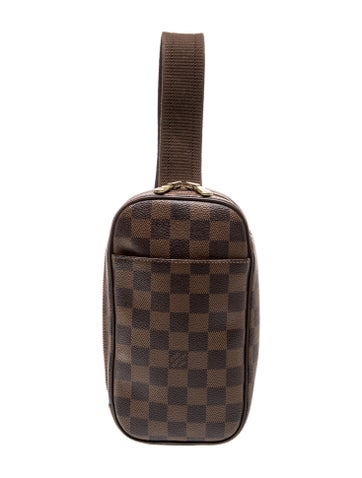 Coated Canvas Crossbody Bag