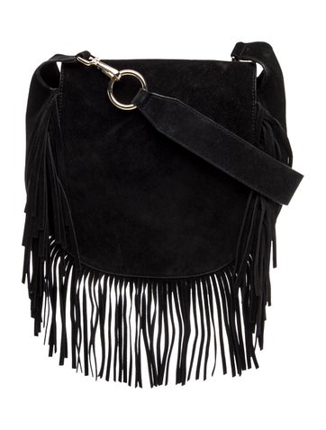 Suede Bucket Bag