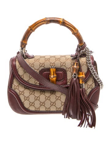 GG Canvas Bamboo 1947 Small