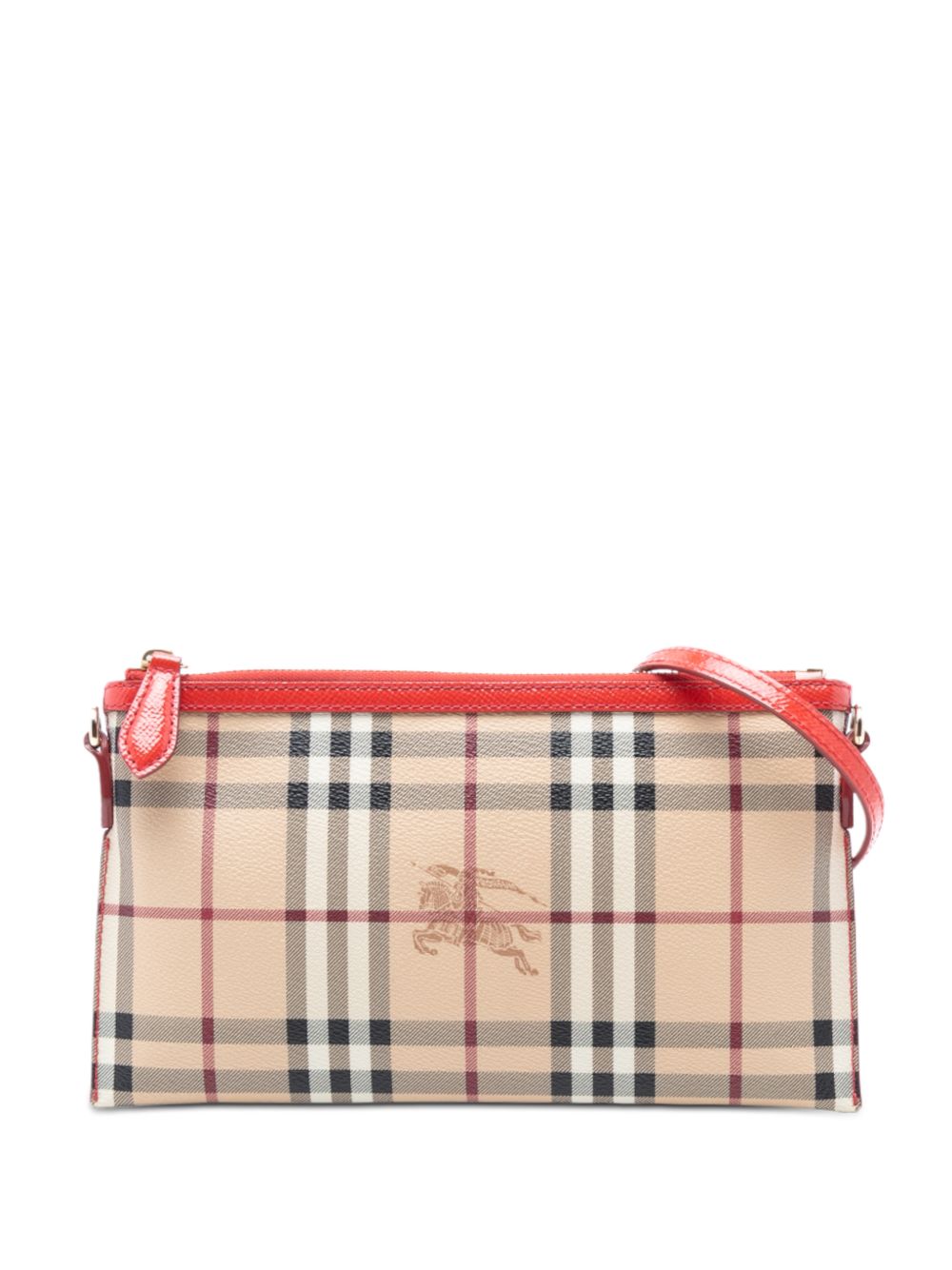 2000-2017 Haymarket Check Coated Canvas Peyton crossbody bag