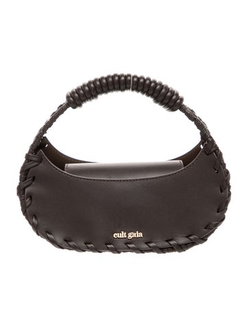 Leather Top Handle Bag