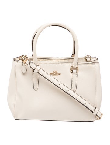 Leather Top Handle Bag