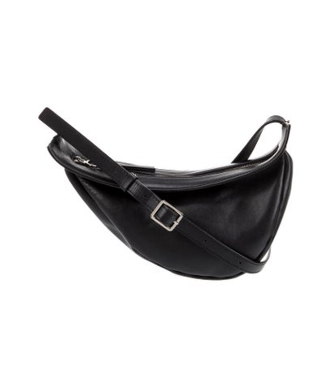 The Row Row Leather Slouchy Banana Bag Small