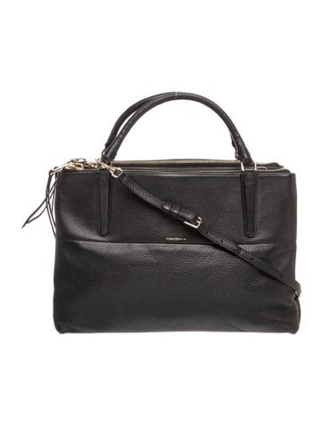 Leather Top Handle Bag