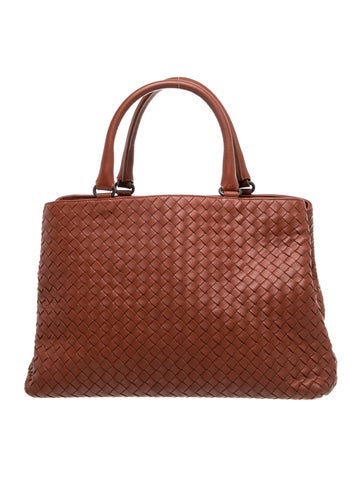 Intrecciato Top Handle Bag