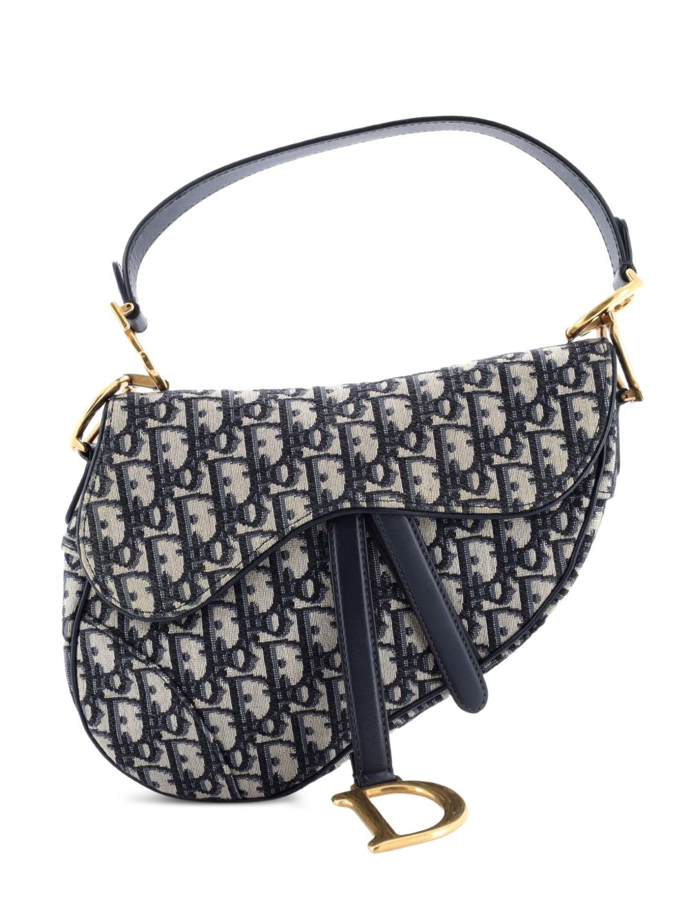 Saddle Handbag Oblique Canvas Medium shoulder bag