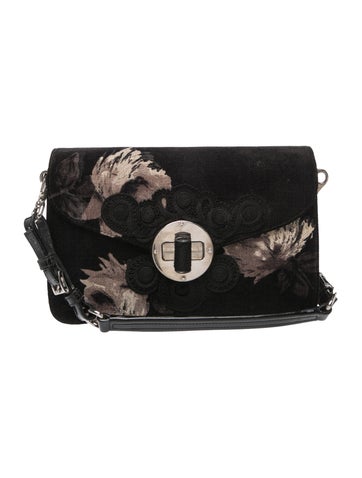 Prada Velvet Shoulder Bag