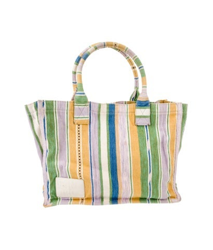 Sandro Canvas Top Handle Bag