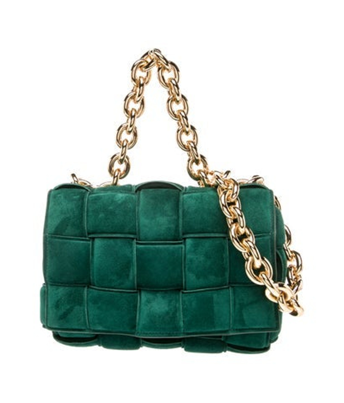 Bottega Veneta Veneta Intrecciato Chain Padded Cassette