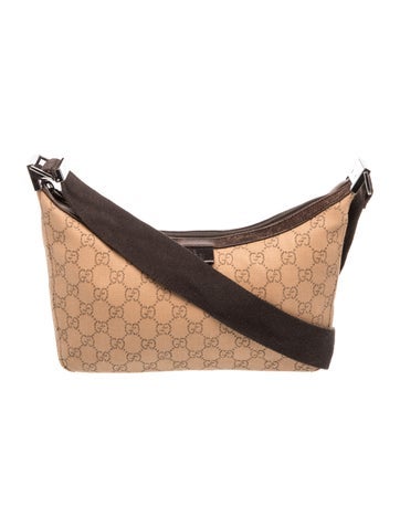 GG Canvas Shoulder Bag Vintage