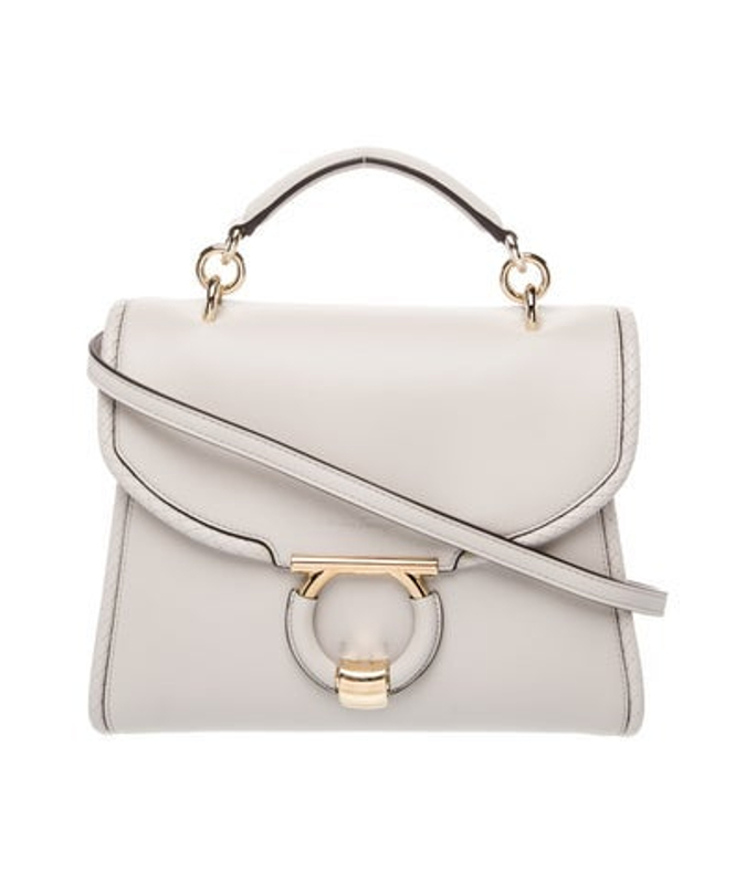 Salvatore Ferragamo Ferragamo Gancini Top Handle Bag