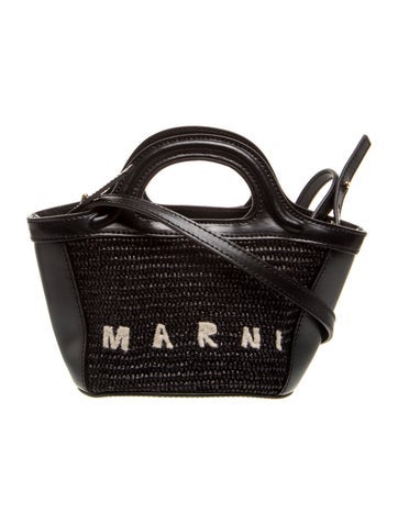 Marni Leather Top Handle Bag