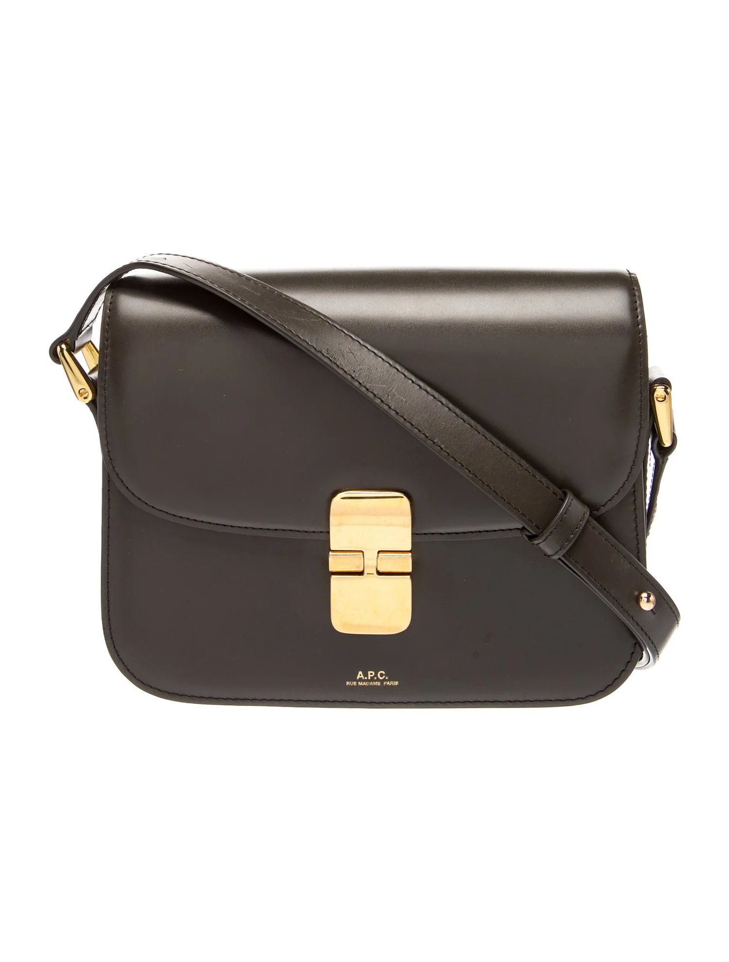 A.P.C. Leather Crossbody Bag