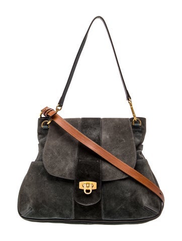 Suede Shoulder Bag
