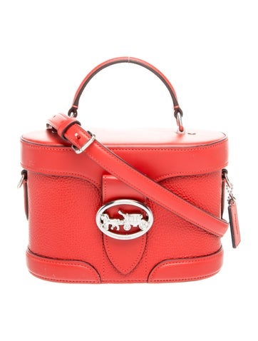 Leather Top Handle Bag