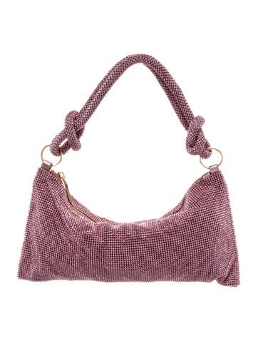 Crystal Top Handle Bag
