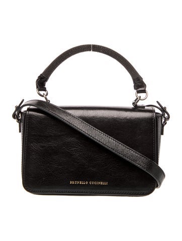 Brunello Cucinelli Leather Crossbody Bag