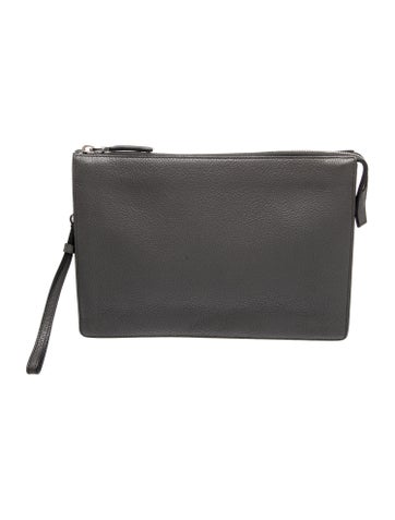 Enameled Metal Triangle Clutch