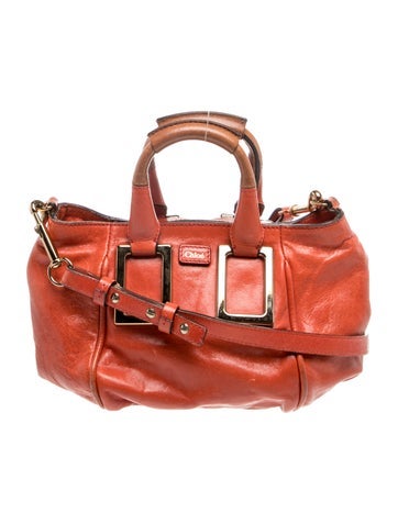 Leather Top Handle Bag