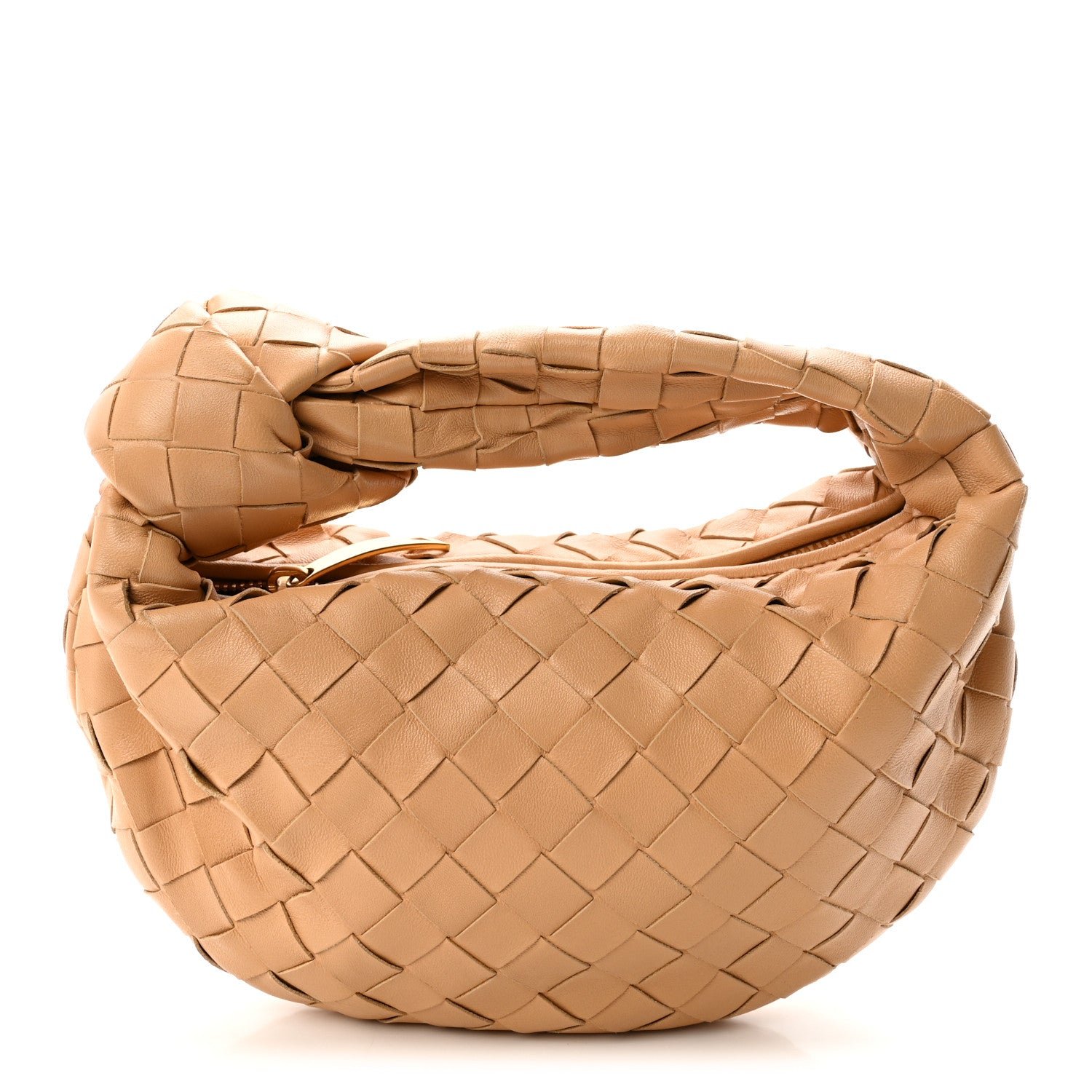 Bottega Veneta Nappa Intrecciato Mini Jodie Almond