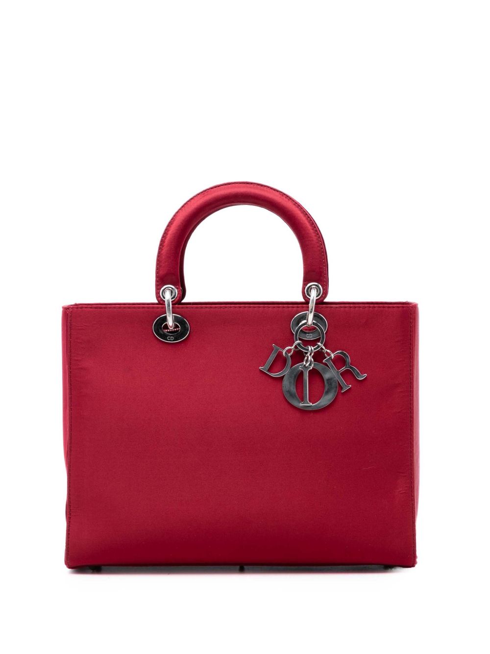 Dior 2007 Large Satin Lady Dior satchel