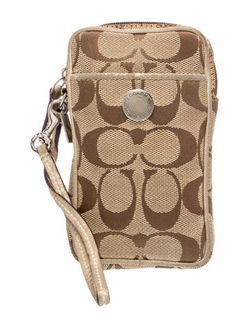 Coach Canvas Clutch