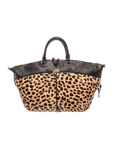 Ponyhair Top Handle Bag