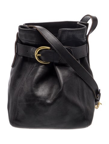 Leather Bucket Bag