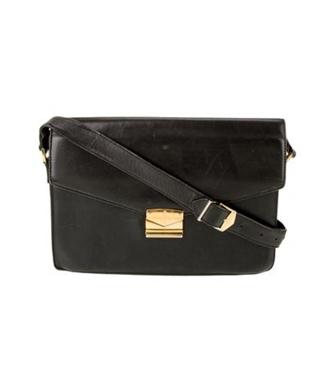 Mark Cross Cross Leather Messenger Bag