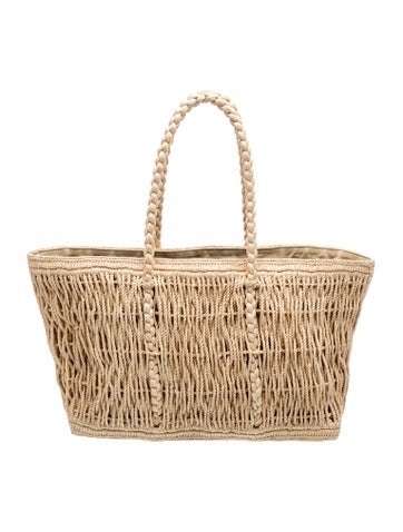 Raffia Georgica Raffia Tote Bag XL