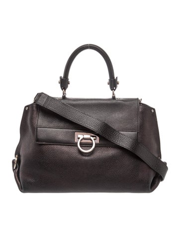 Ferragamo Gancini Top Handle Bag