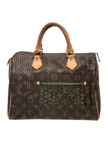 Perforated Monogram Speedy 30