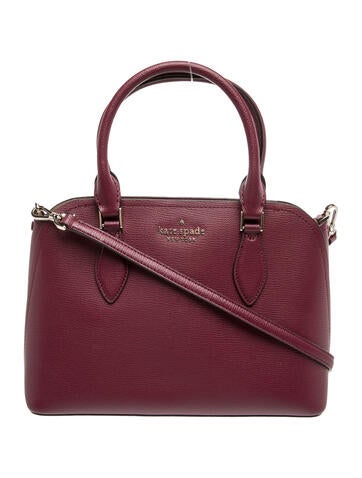 Leather Top Handle Bag