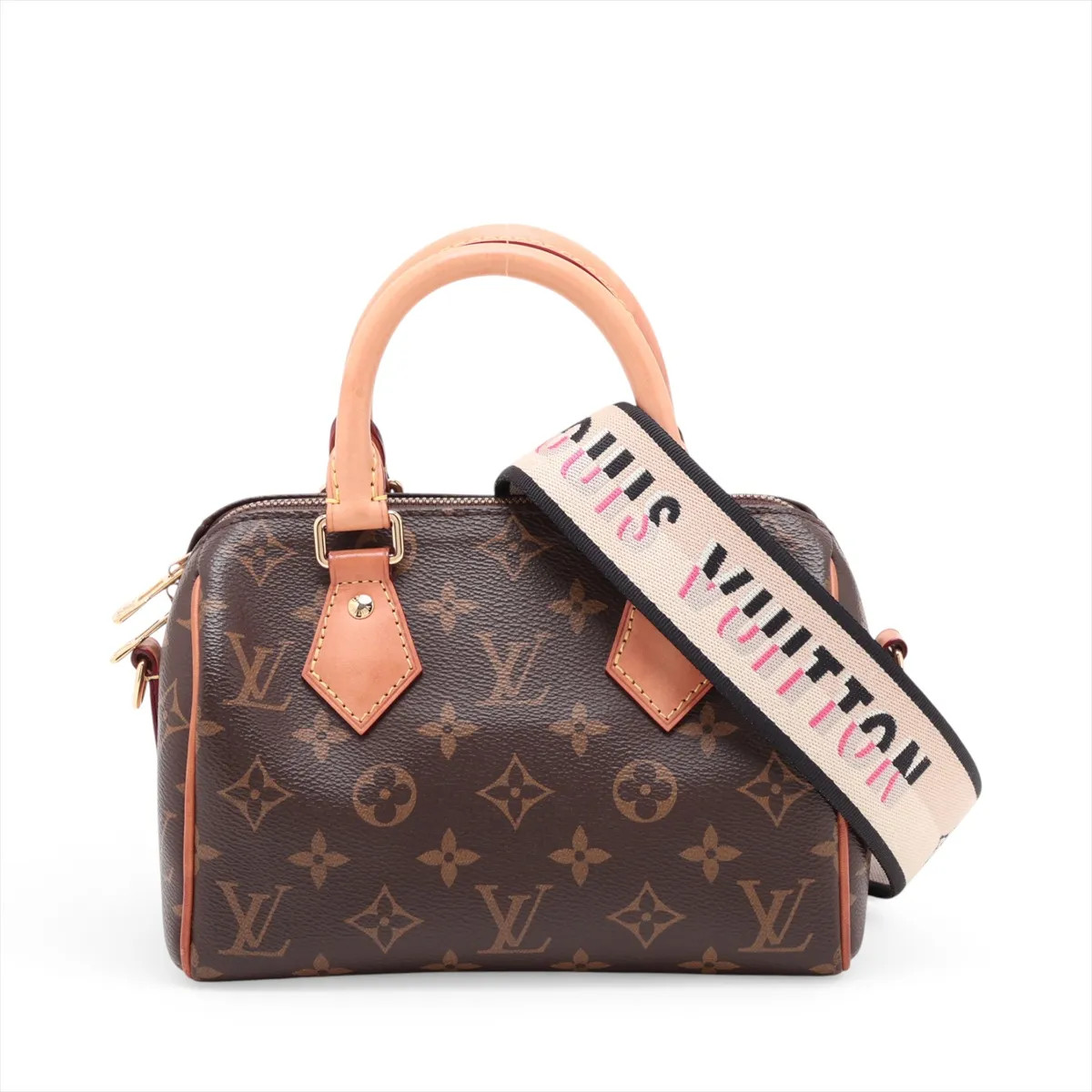 Louis Vuitton Monogram Speedy Bandoulière 20 M46234 Brown There was an RFID resp
