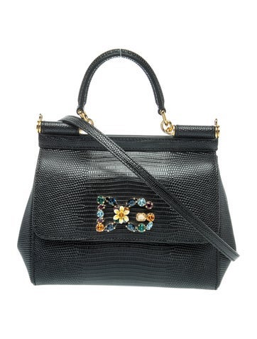 Leather Miss Sicily Bag Small