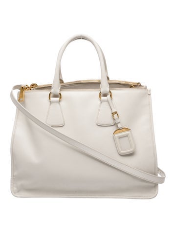 Saffiano Leather Galleria Double Zip Large