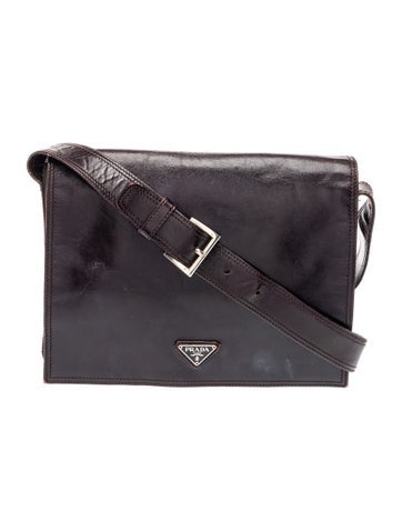 Enameled Metal Triangle Shoulder Bag