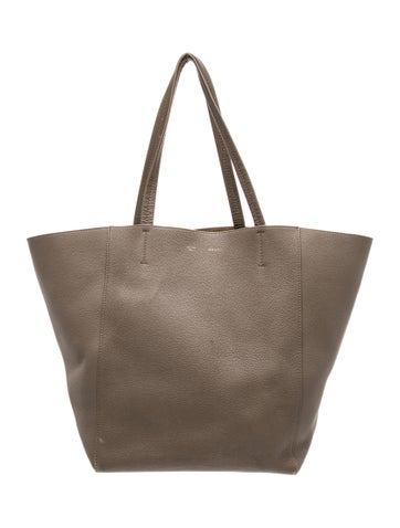 Leather Cabas Phantom Medium