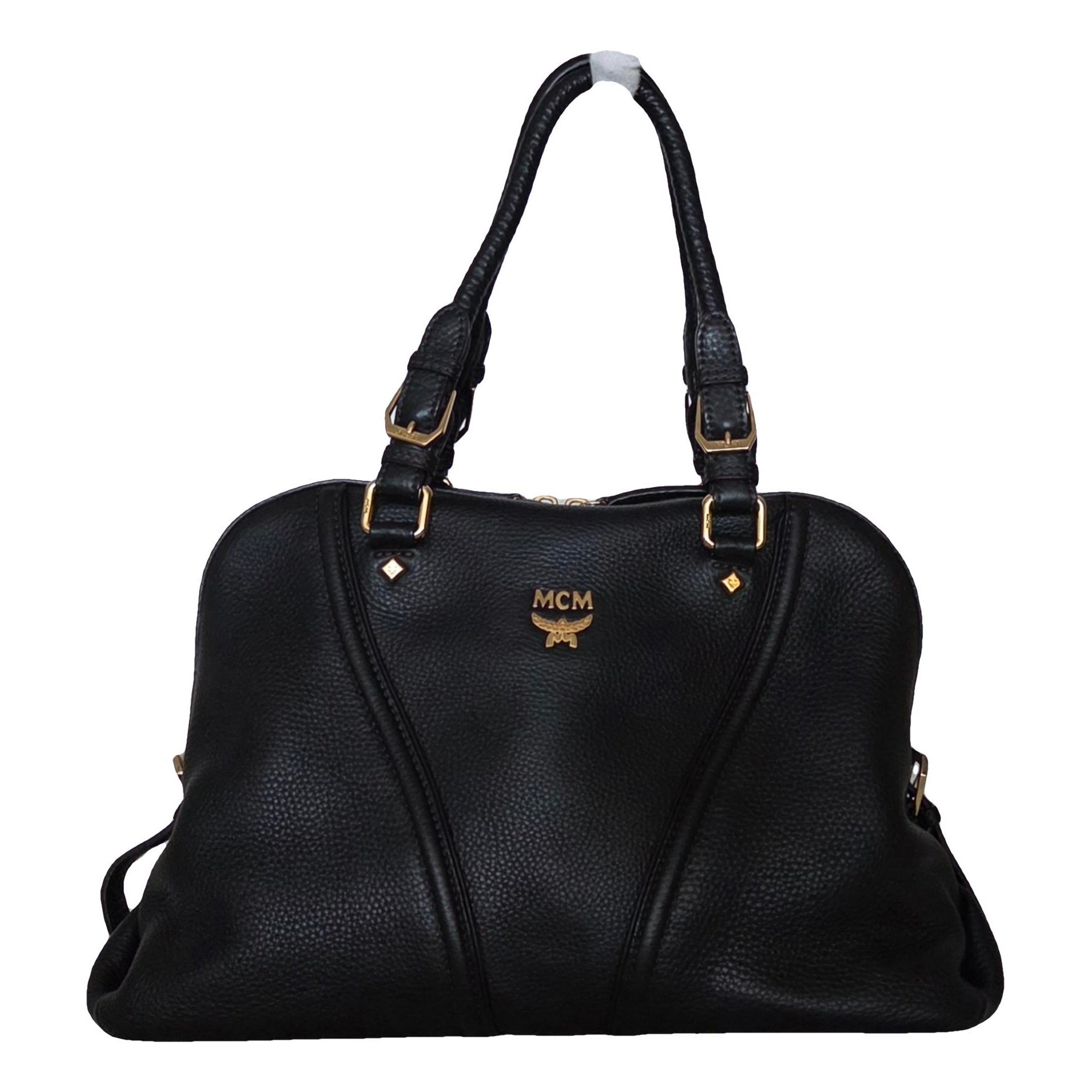 Leather tote