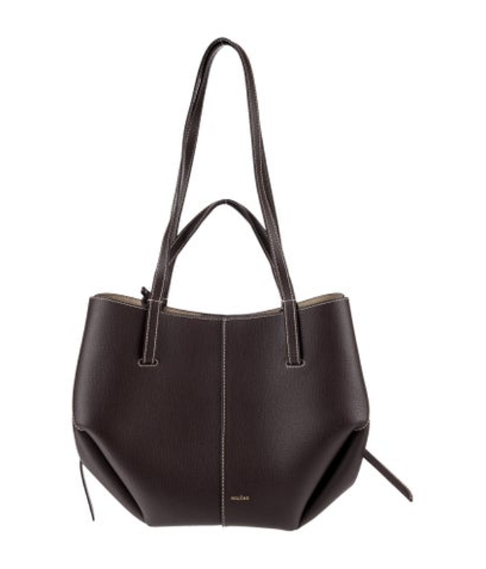 Polene Leather Shoulder Bag
