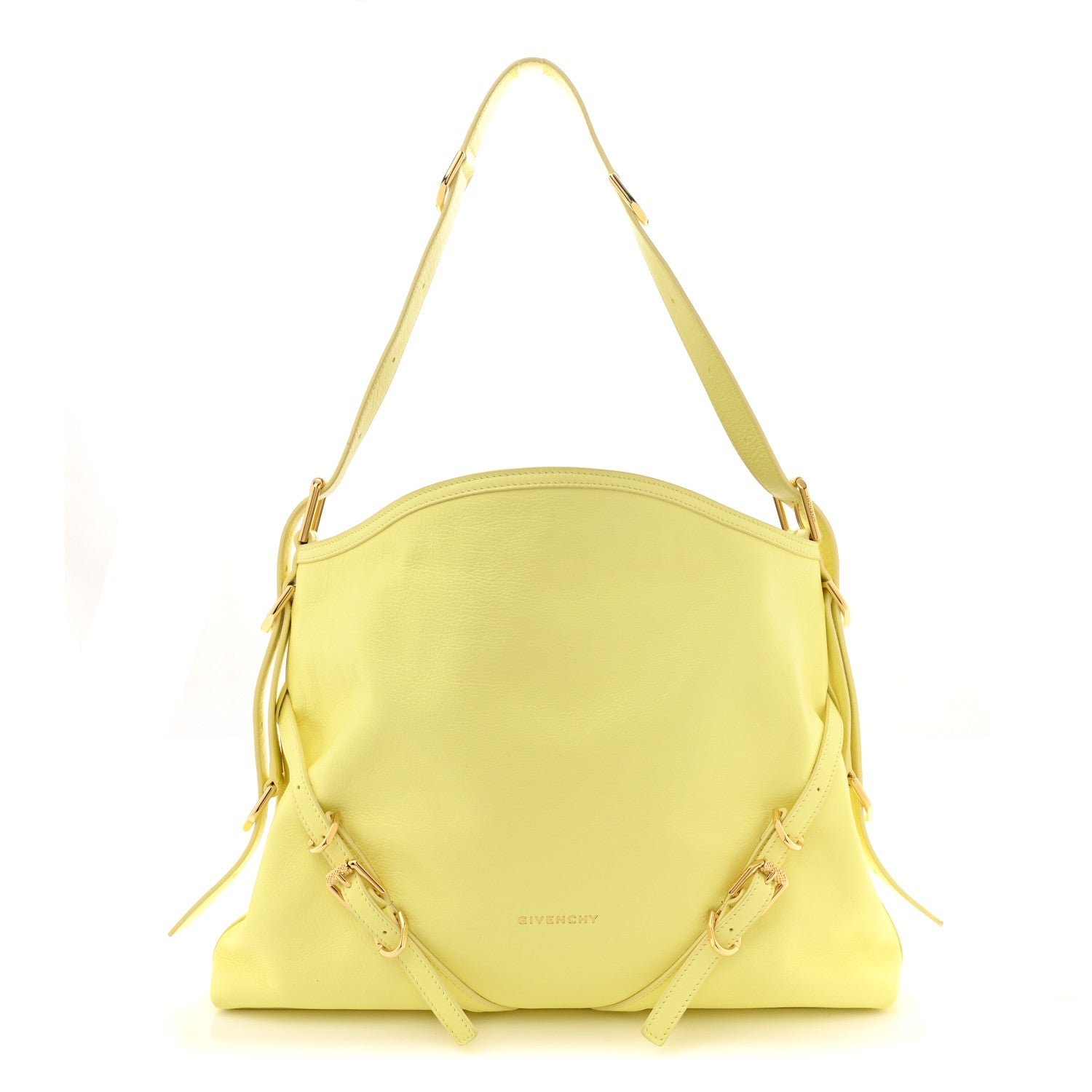 Givenchy Calfskin Medium Voyou Bag Soft Yellow