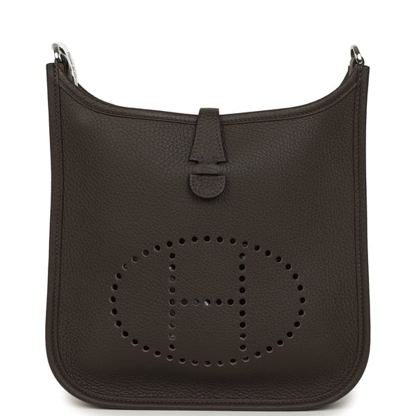 Hermes Hermes Evelyne 23 Ebene Clemence Palladium Hardware