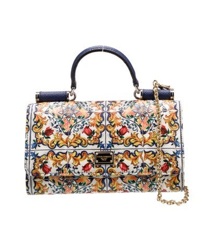 Dolce & Gabbana Gabbana Majolica Top Handle Bag
