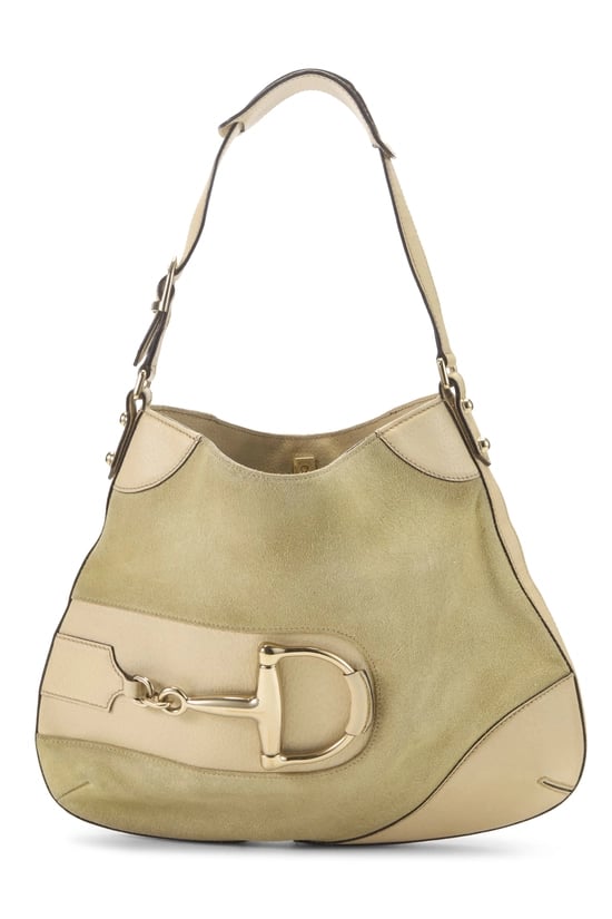 White Suede Hasler Hobo