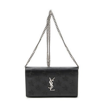 Leather Star Embossed Kate Chain