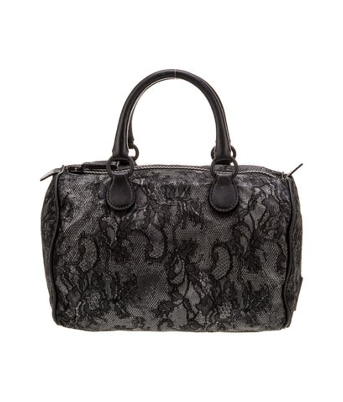 Valentino Lace Top Handle Bag