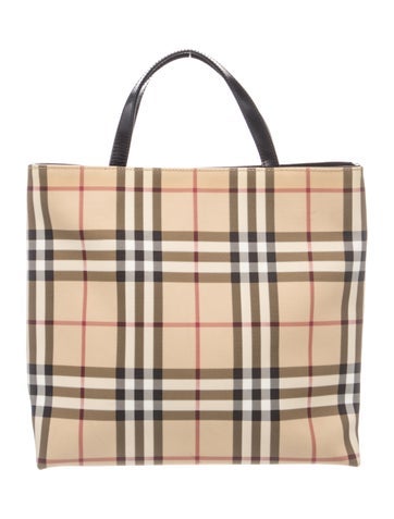 Nova Check Top Handle Bag