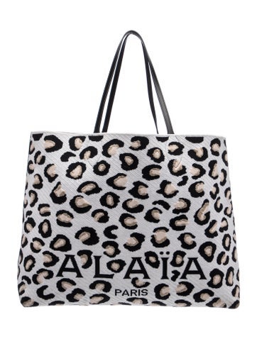 Alaia Canvas Tote