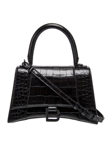 Embossed Leather Hourglass Small