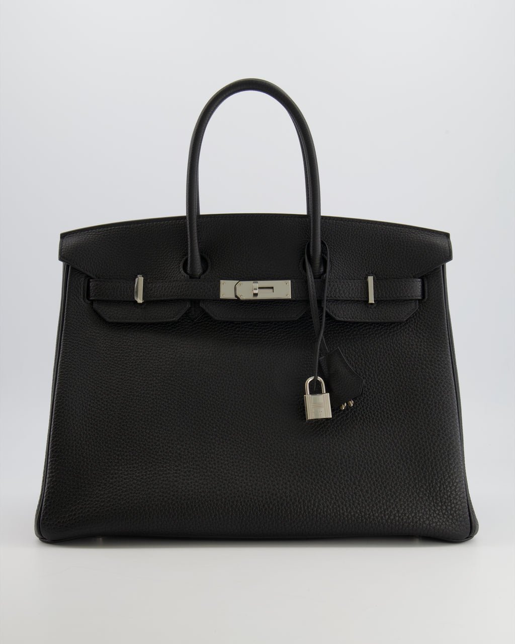 Hermes Hermès Birkin 35 Bag in Black Togo Leather with Palladium Hardware